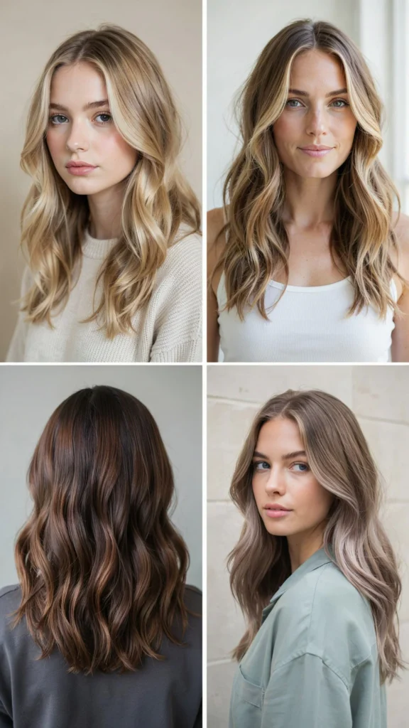 Long Hair With Soft Money Pieces