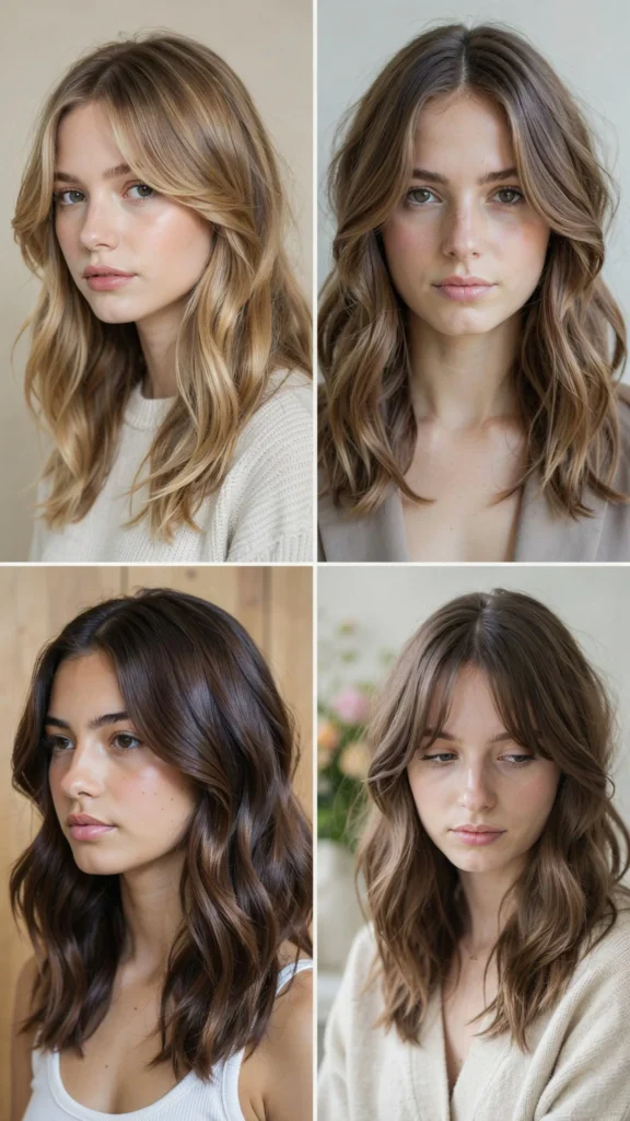 Wavy Layers With Long Curtain Fringe
