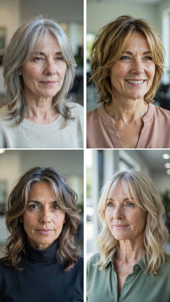 4. Medium Shag Haircut