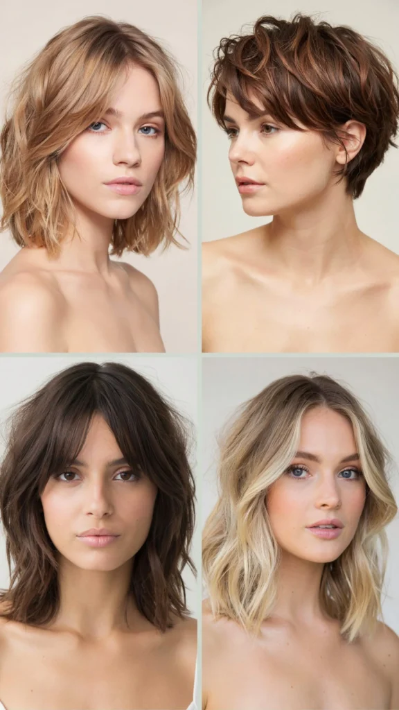 Short Wavy Layers for Square Faces