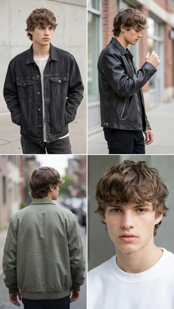 Wavy Layered Shag Haircut