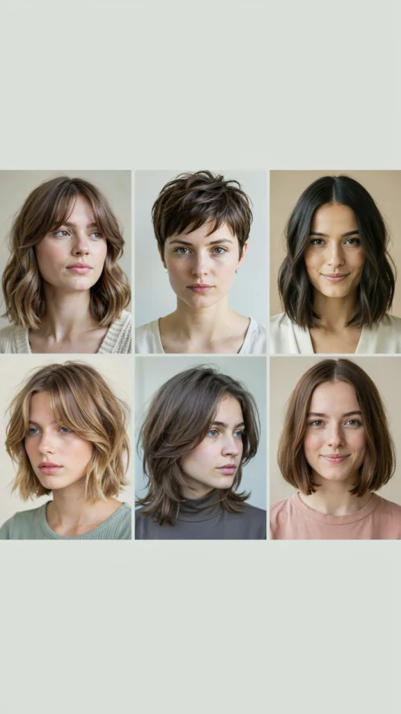 Short Cut With Face-Framing Layers