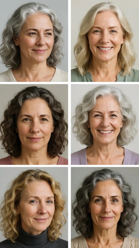 Medium Haircut With Soft Curls