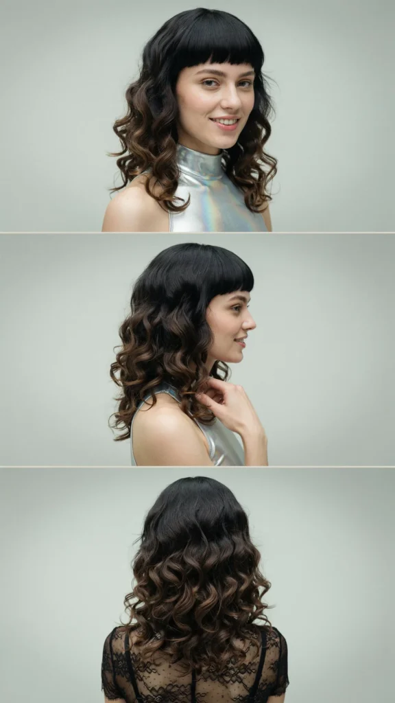 Curly Jellyfish Cut