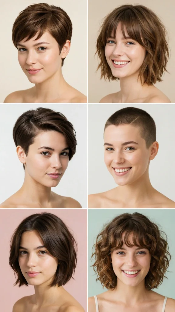 Short Alternative Haircut Comparison Table