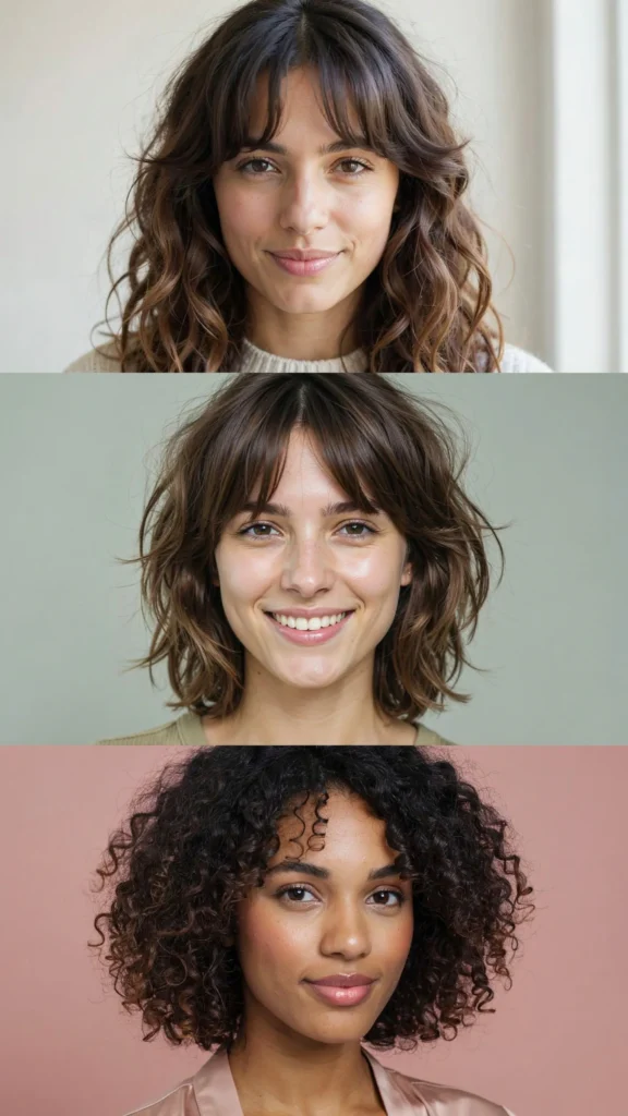 Curly Haircut Guide by Face Shape