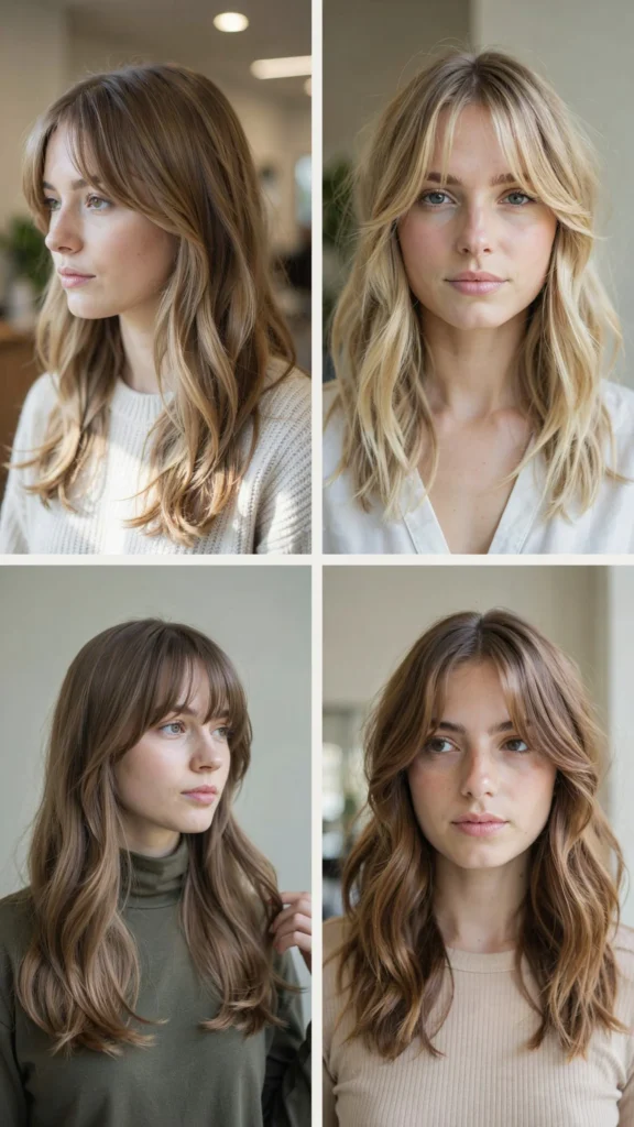 Fine Wavy Hair With Layers and Bangs