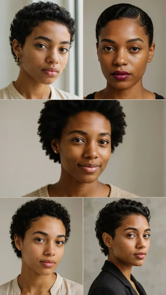 2. Tapered Short Haircuts