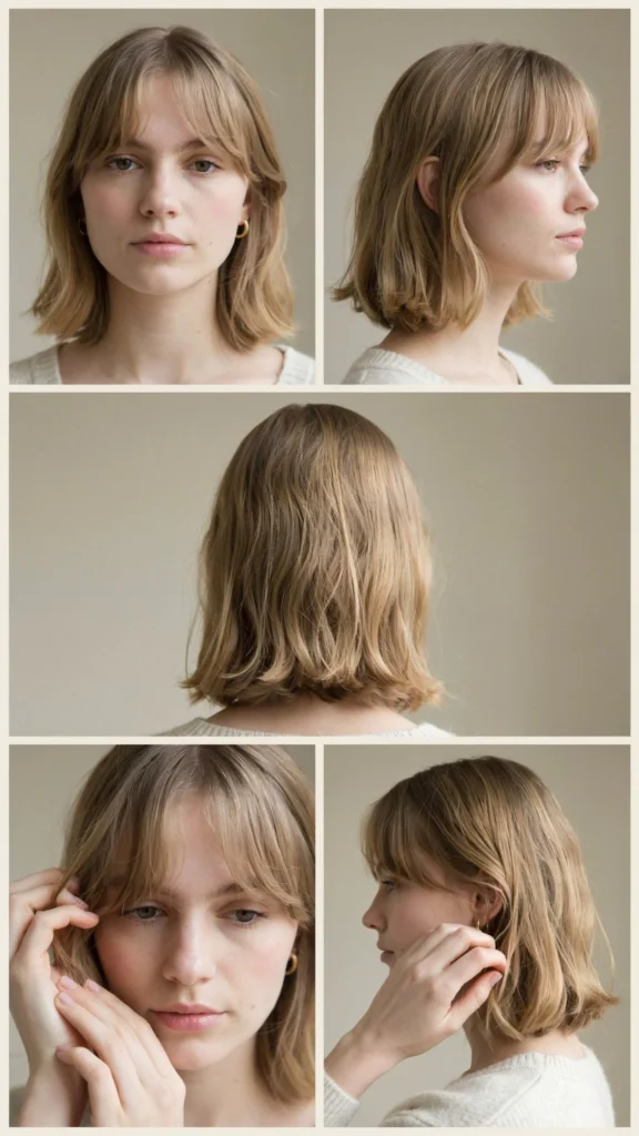 9. French Bob With Soft Bangs