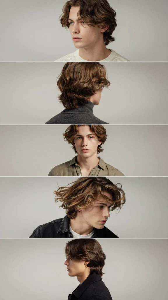 Medium Wavy Layered Haircut