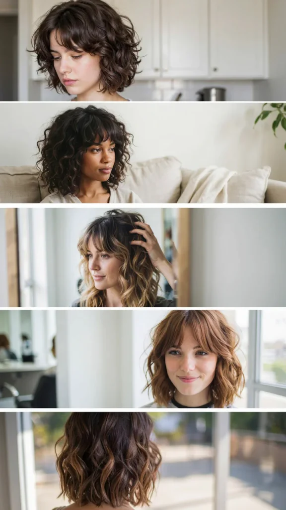 Low-Maintenance Curly Shag