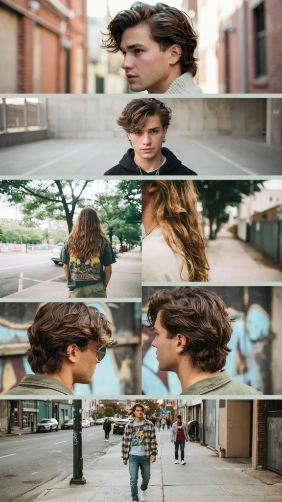 Wavy Layered Mullet