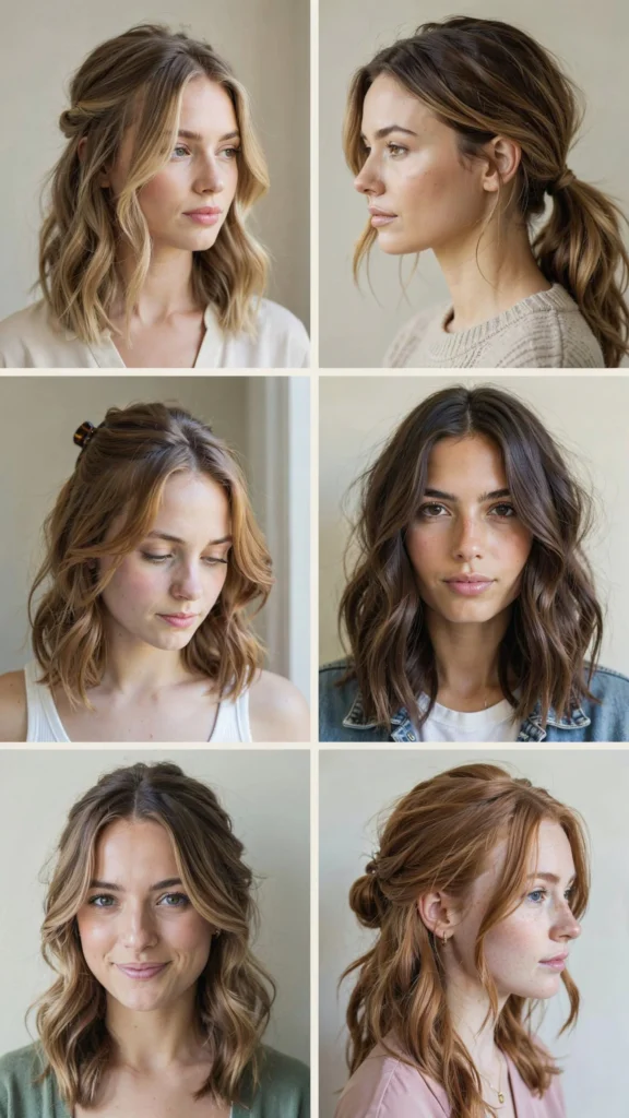 Medium Wavy Layers for Everyday Styling