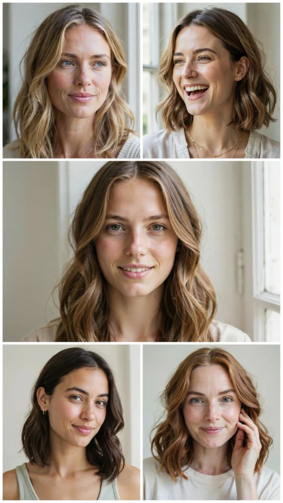 23. Medium Haircut With Soft Waves