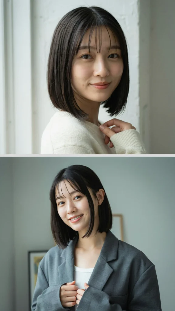 Short Hime Cut