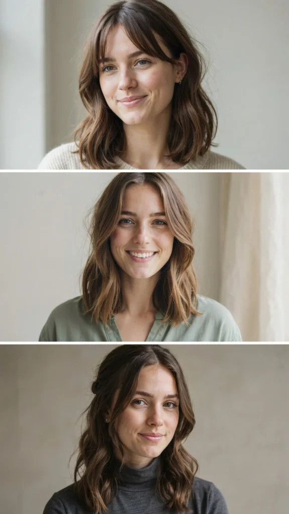 Medium Hair With Face-Framing Layers