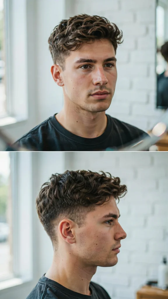 Short Wavy Layered Haircut