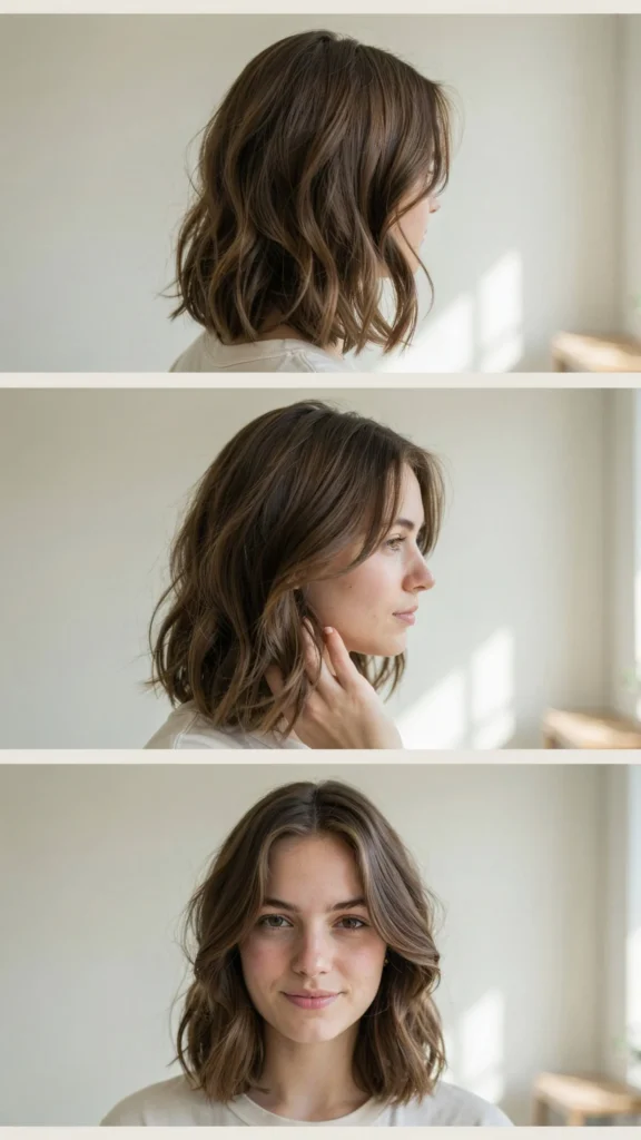  Shoulder-Length Wavy Layers