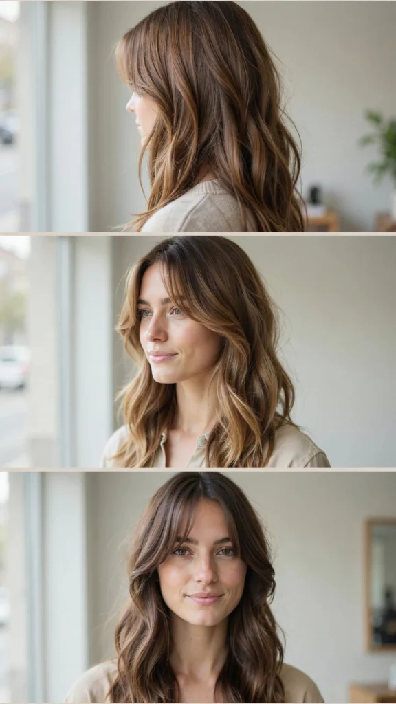  Long Layers With Side Bangs
