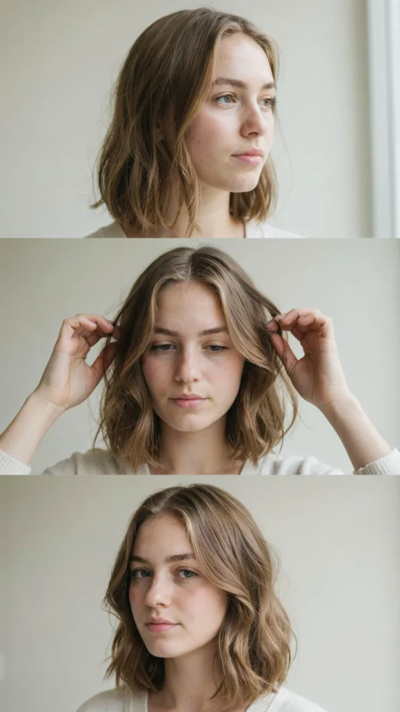 Wavy Layers for Fine Hair