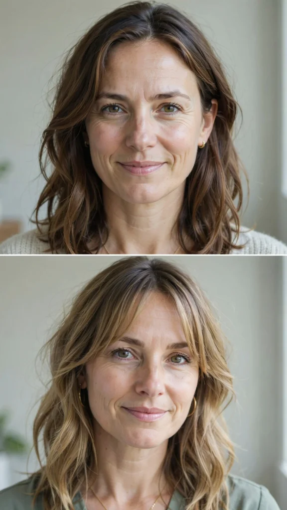 Shoulder-Length Cut With Face-Framing Layers