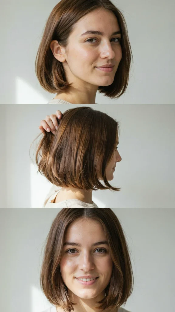 27. Medium Rounded Haircut
