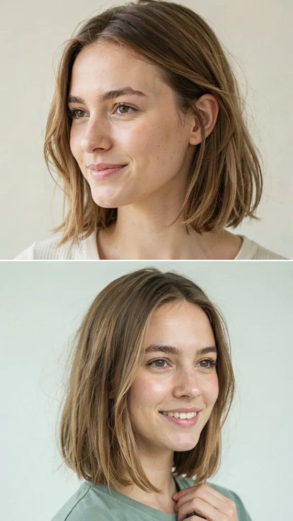 31. Medium Low-Maintenance Haircut