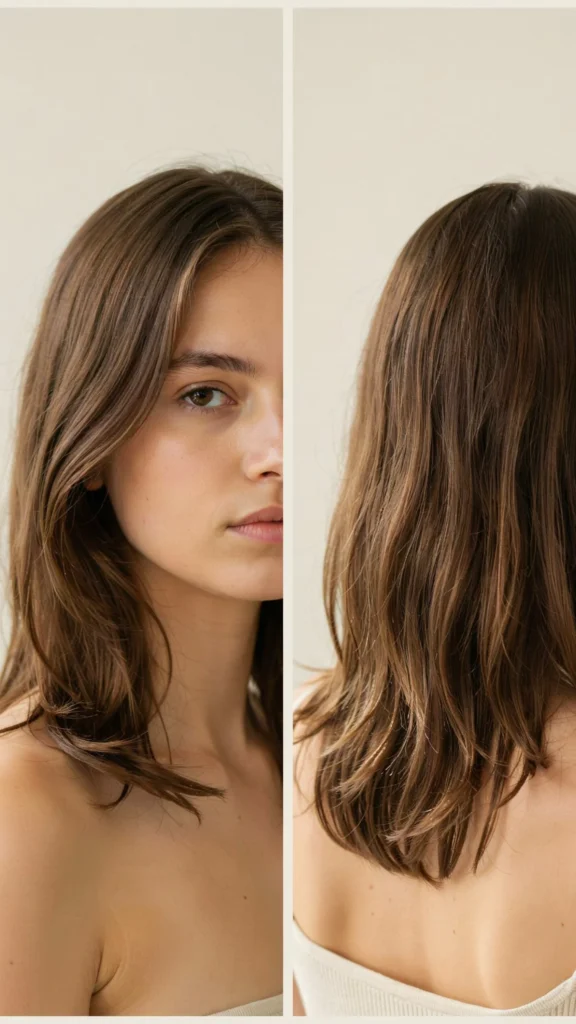 6. Long Face-Framing Layers