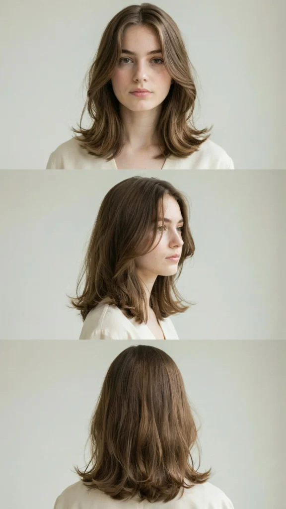 Wavy Layered Cut With Soft U-Shape