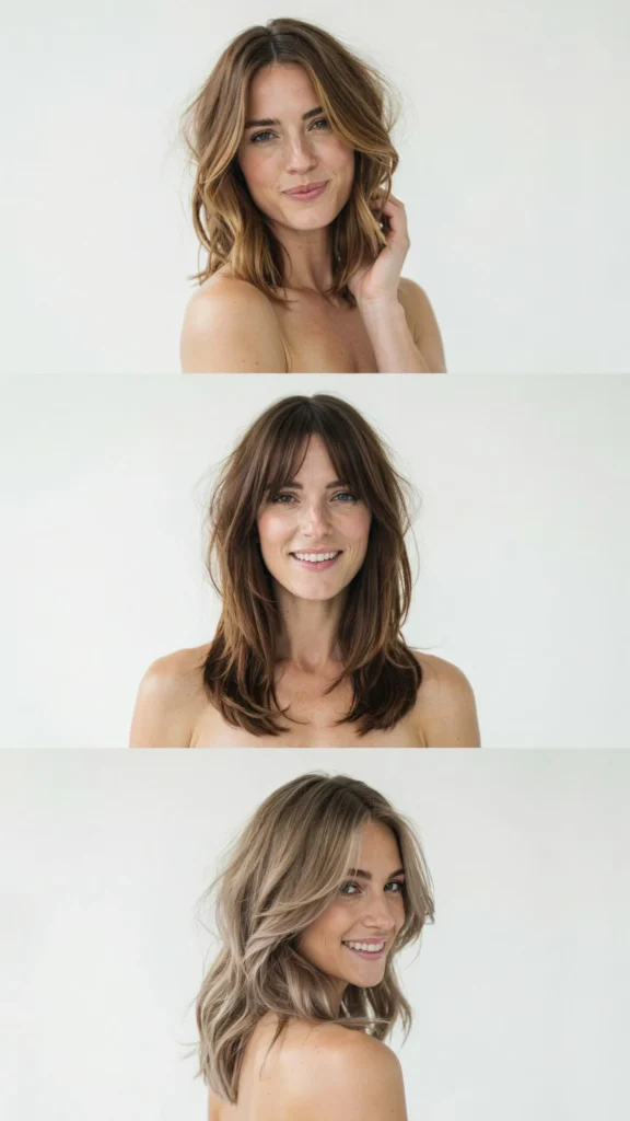 12. Medium Haircut With Long Layers
