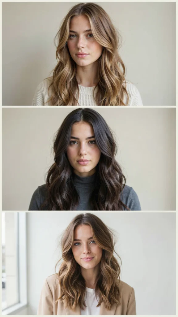 Long Wavy Layers With a Middle Part