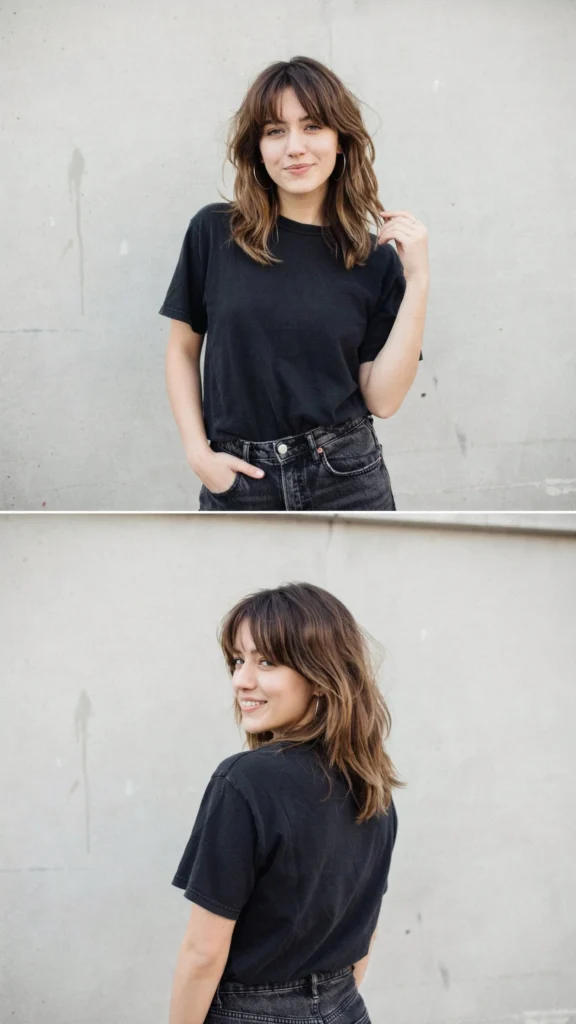 Medium Grunge Cut With Messy Layers