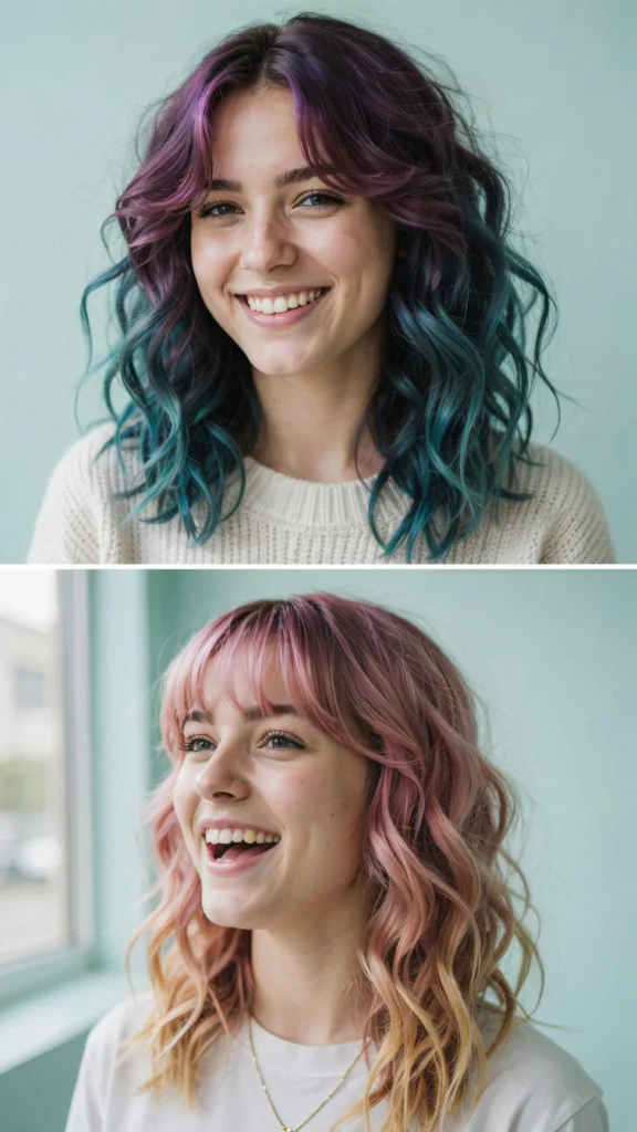 Curly Scene Haircut