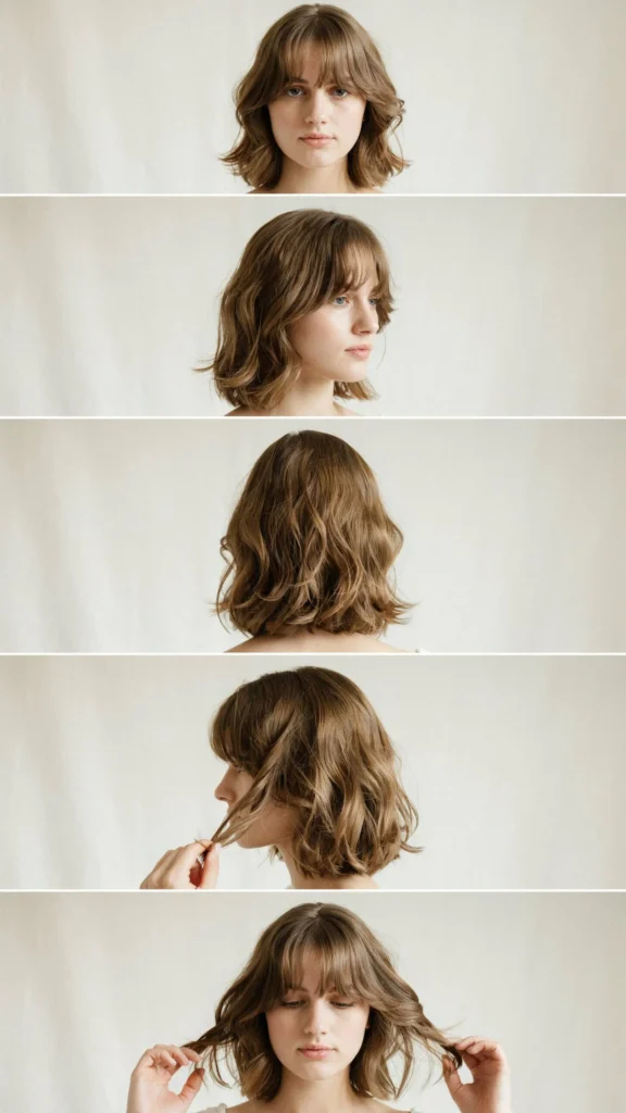 Face-Framing Wavy Layers