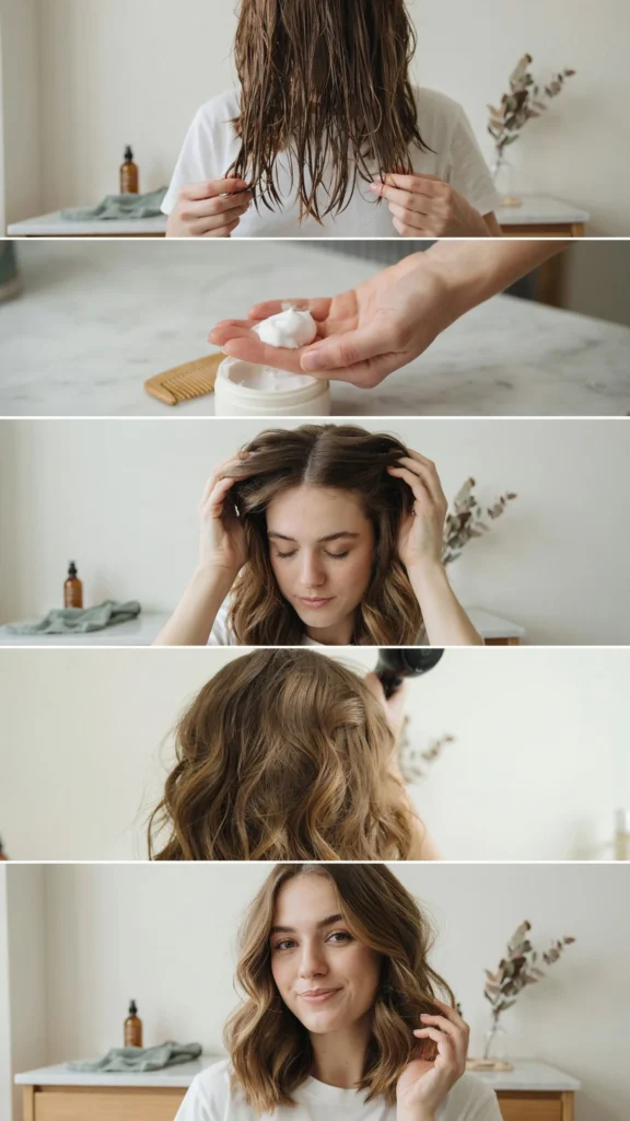 Easy At-Home Styling for Wavy Layers