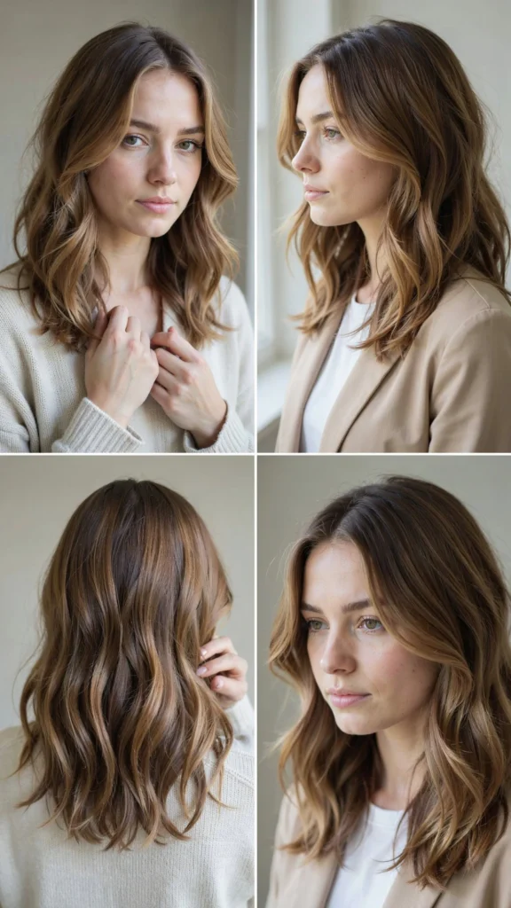 Wavy Layers With Side Part