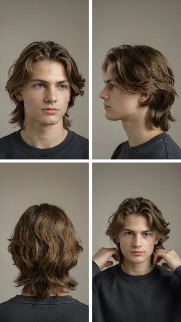 Shoulder-Length Wavy Layers