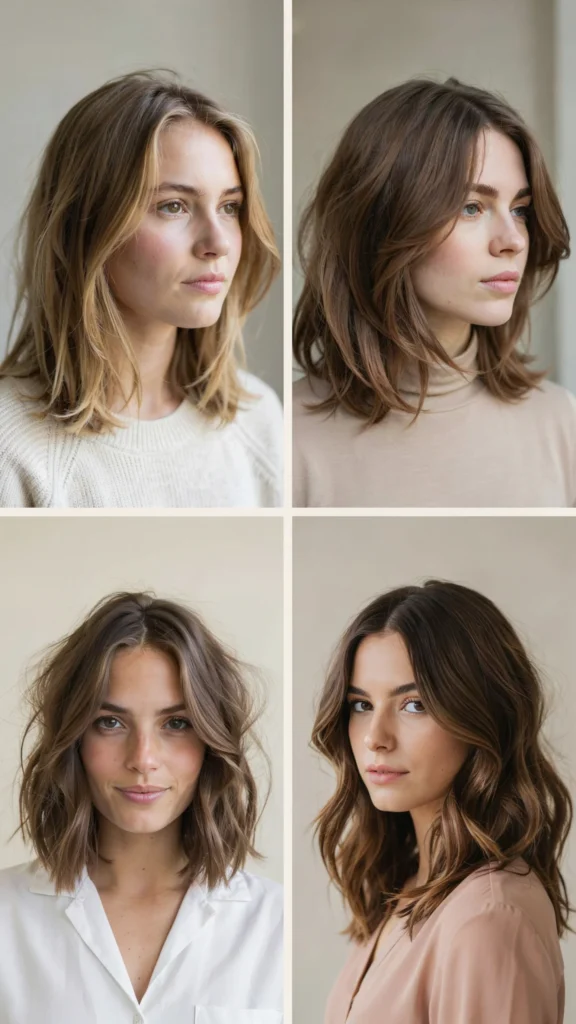 Feathered Shoulder Cut