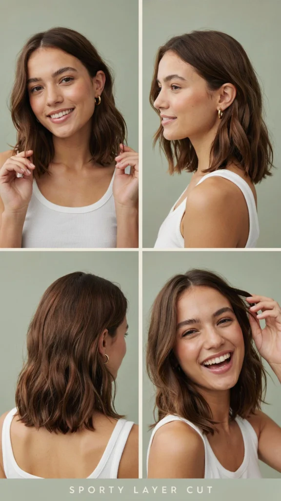Sporty Layer Cut