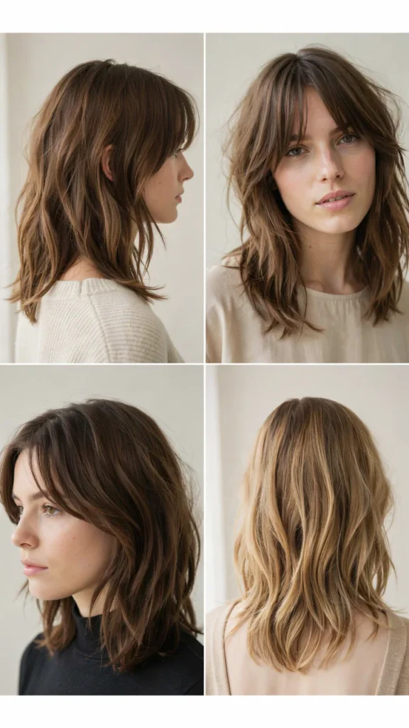 Medium Shag With Feathered Layers