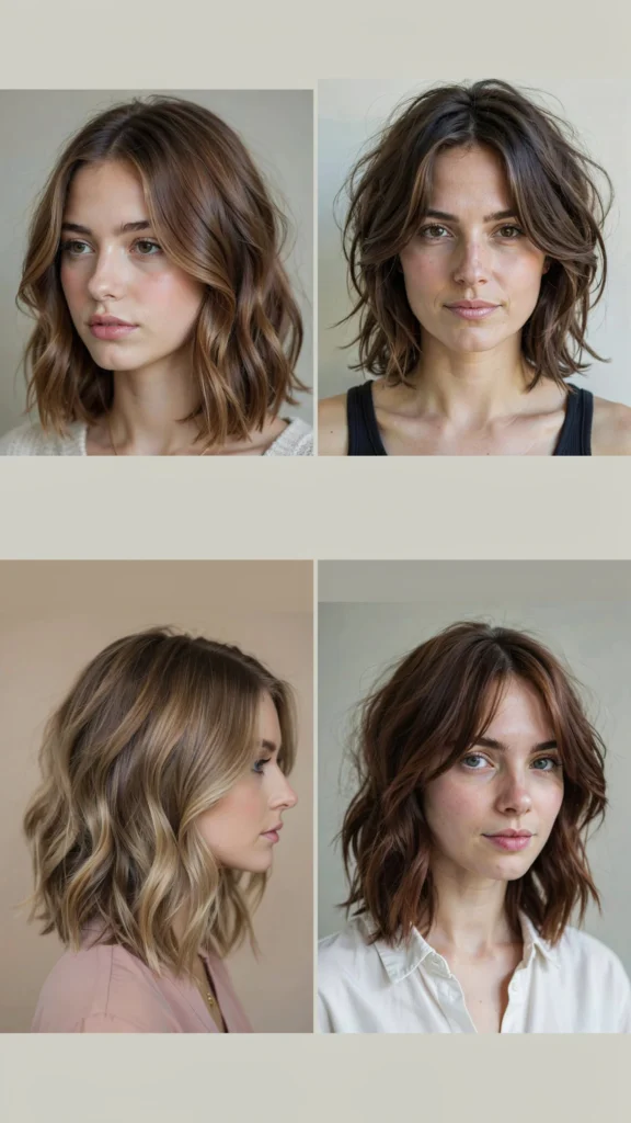 Short Layered Cut With Soft Waves