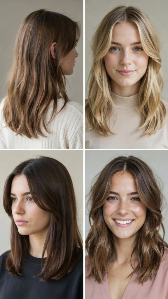 17. Choppy Long Layers With U-Cut Shape