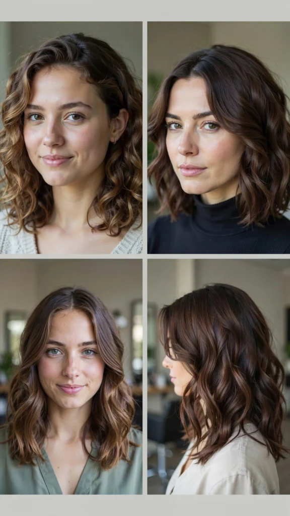 Medium Curly Layers