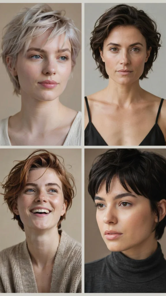 Textured Pixie Cut