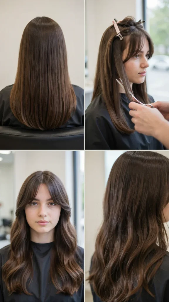 Long Wavy Layers With Natural Movement