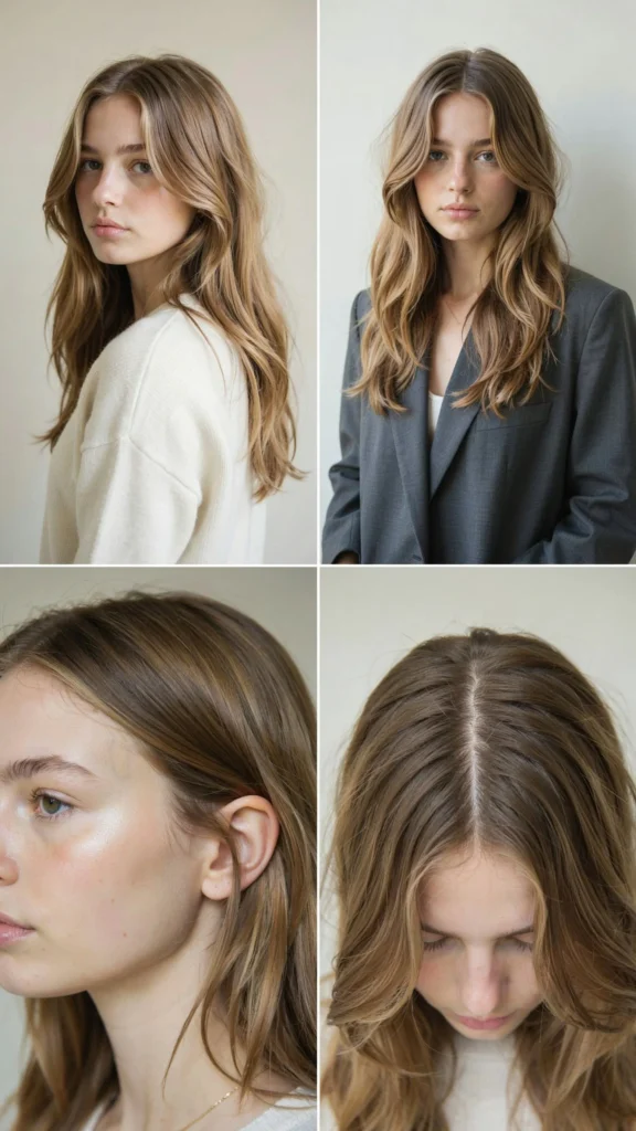 Choppy Long Layers With Bold Front Pieces