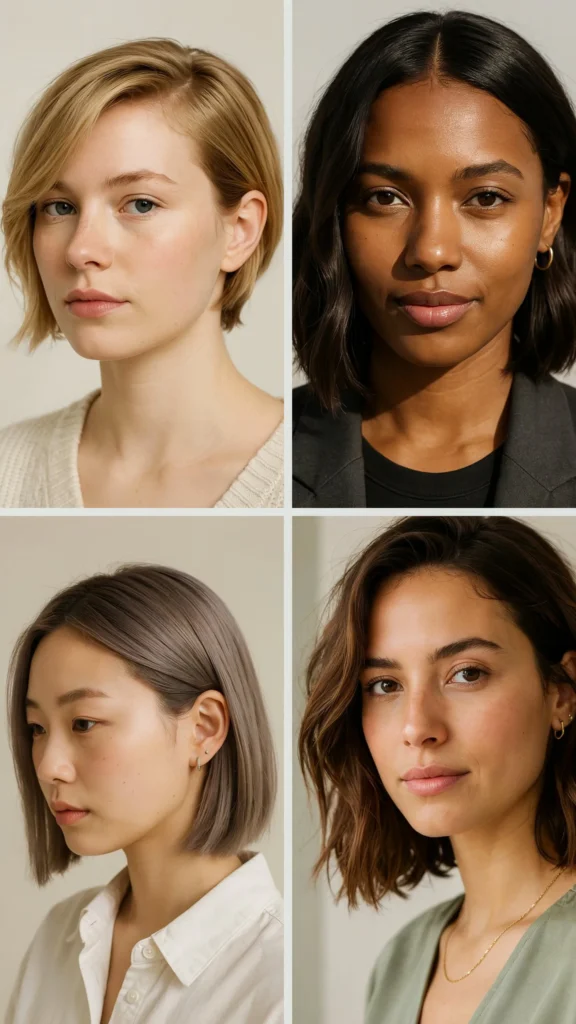 Short Asymmetrical Cut