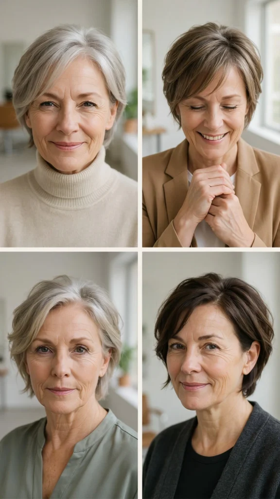 5. Feathered Pixie for Soft Face Framing
