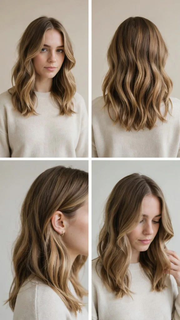 Wavy Layers With Balayage