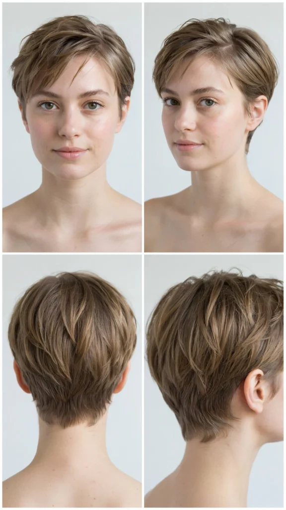 22. Tapered Pixie Cut
